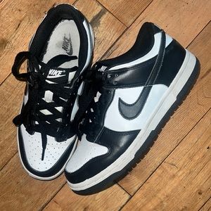 Nike panda Dunks kids size. Worn but still in great condition. No box.